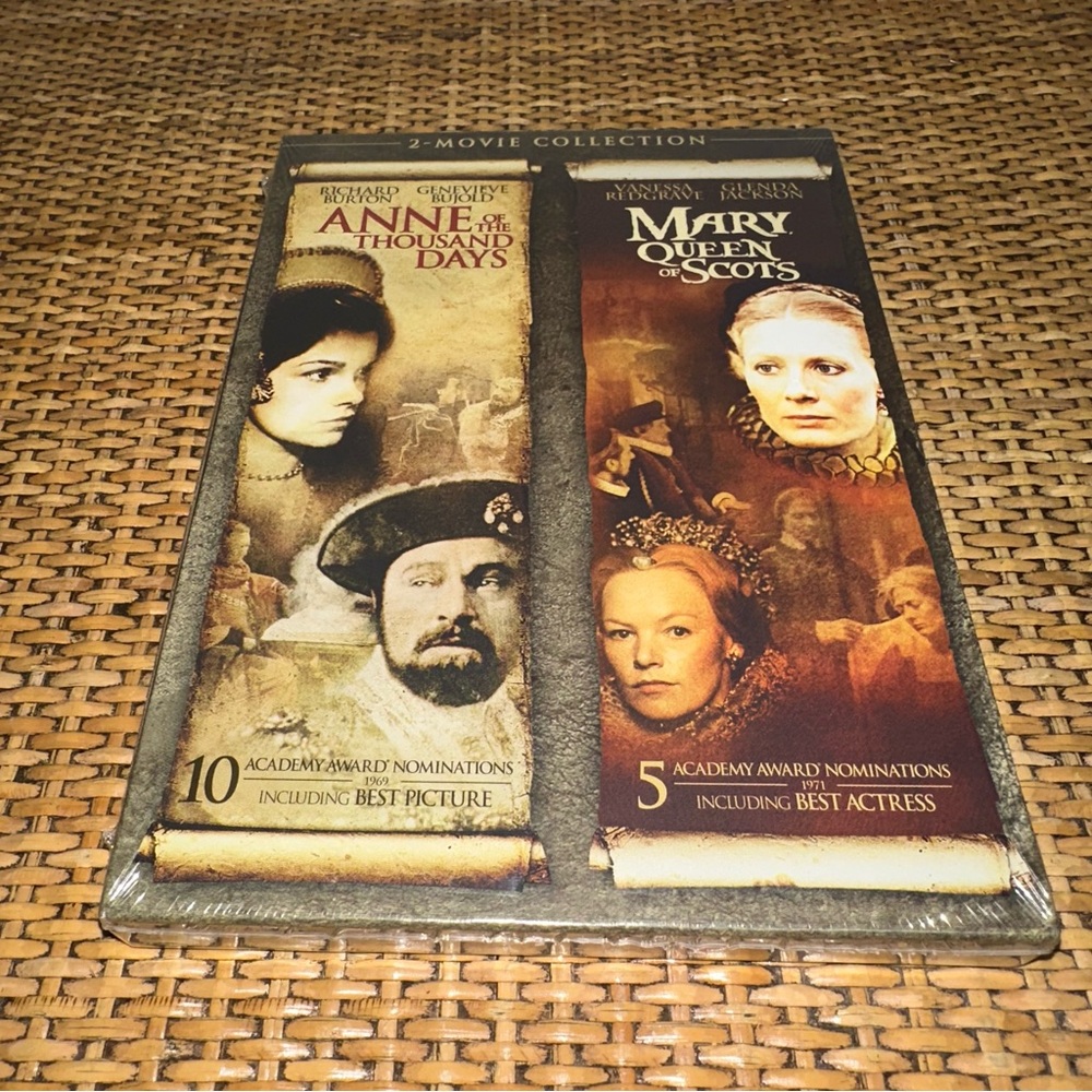 Anne of the Thousand Days Mary Queen of Scots (DVD, 1969) Brand New Sealed PG 13
